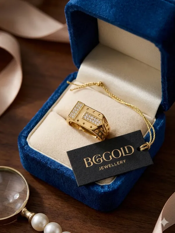 BGGold_Rajwadi_Gold-Plated_AD_Stone_Designer_Men's_Ring