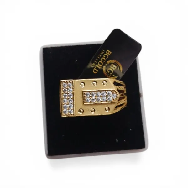 BGGold_Rajwadi_Gold-Plated_AD_Stone_Designer_Men's_Ring
