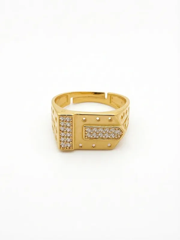 BGGold_Rajwadi_Gold-Plated_AD_Stone_Designer_Men's_Ring