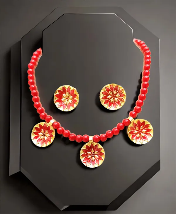 Assamese_Traditional_Based_Copper_Red_Moni_Golpata_Jewellery_Set