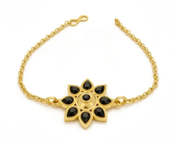 BG_GOLD_Assamese_Traditional_Copper_Based_Black_Meenakari_Bracelet_