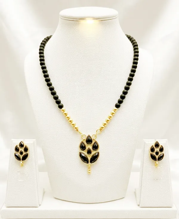 BG_GOLD_Assamese_Traditional_Copper_Based_Black_Patti_Moni_Tassel__Jewellery_Set