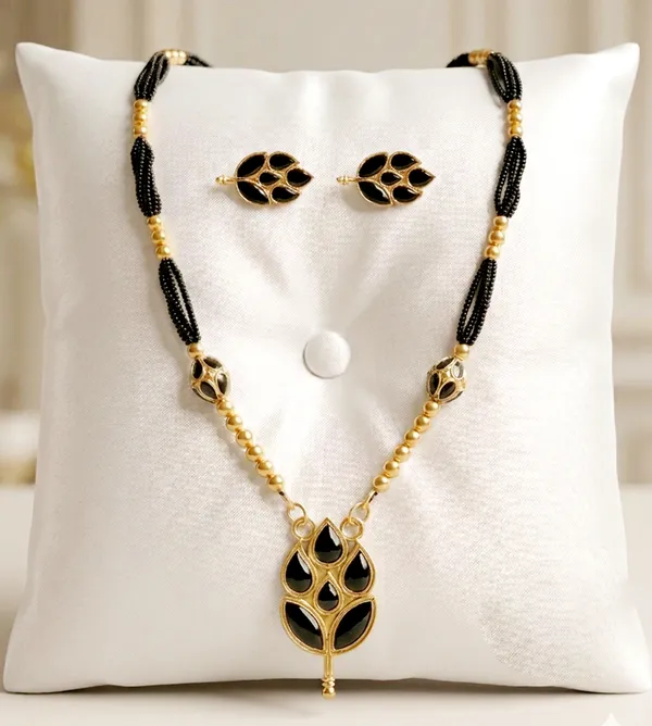 BG_GOLD_Assamese_Traditional_Copper_Based_Black_Patti_Monimala_Tassel__Jewellery_Set