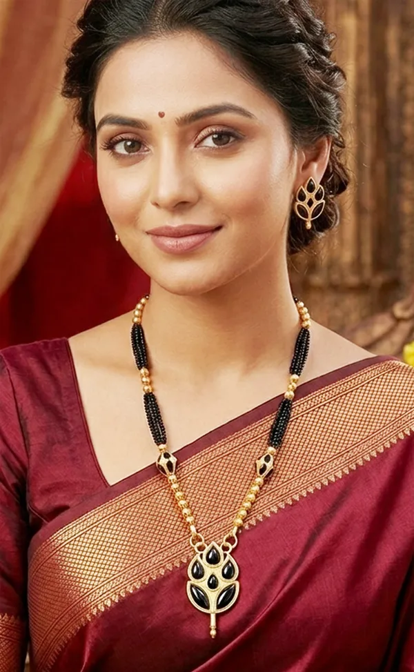BG_GOLD_Assamese_Traditional_Copper_Based_Black_Patti_Monimala_Tassel__Jewellery_Set