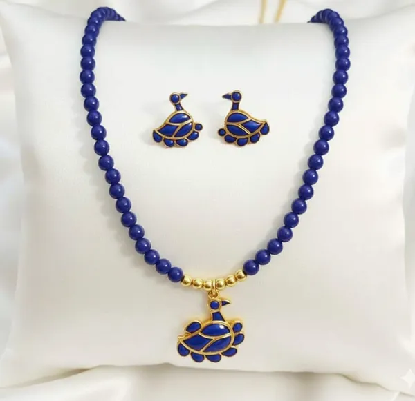 BG_GOLD_Assamese_Traditional_Copper_Based_Blue_Duck_Moni_Tassel__Jewellery_Set