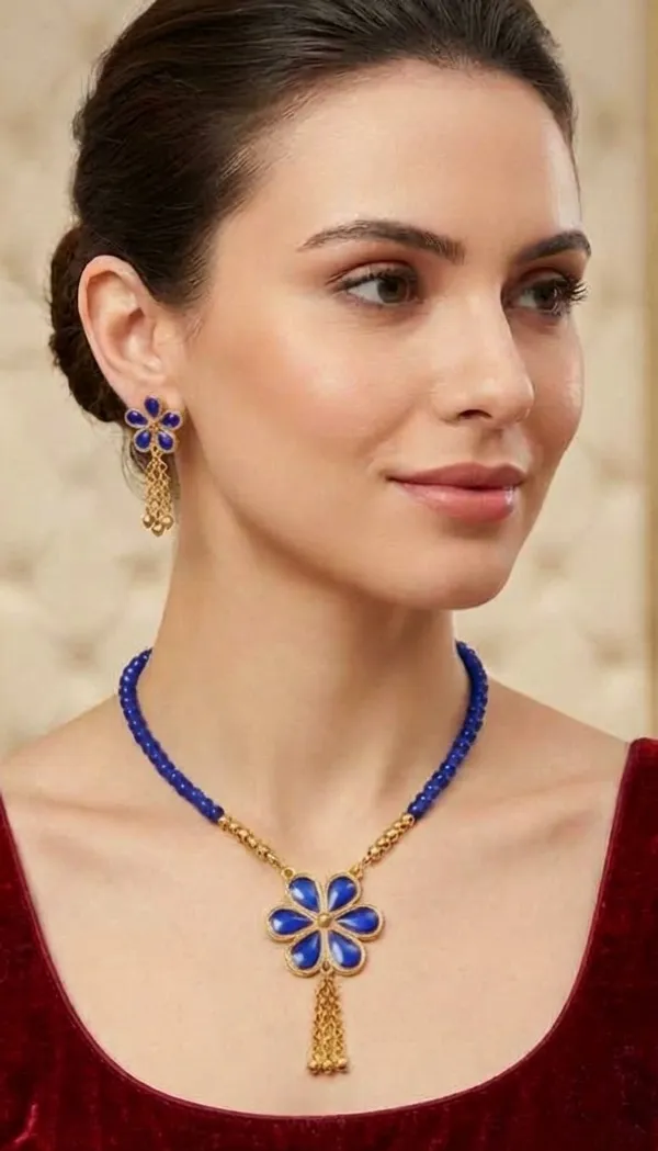BG_GOLD_Assamese_Traditional_Copper_Based_Blue_Ful_Chain_Moni_Tassel__Jewellery_Set