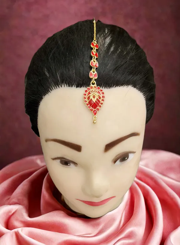 Assamese_Traditional_Copper_Based_Dugdugi_Maangtika