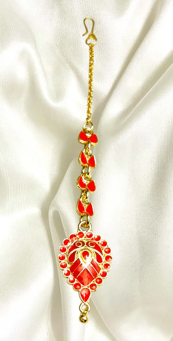 Assamese_Traditional_Copper_Based_Dugdugi_Maangtika