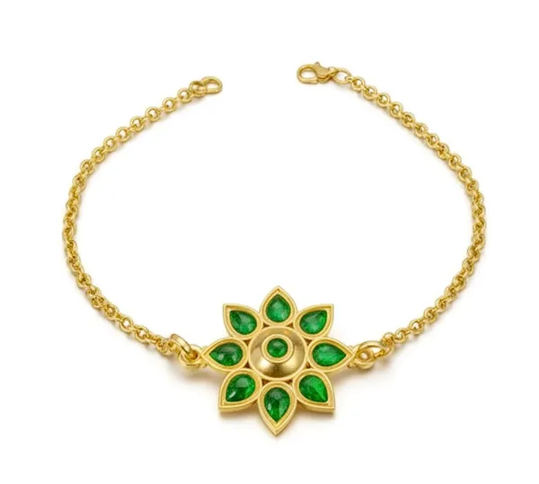 BG_GOLD_Assamese_Traditional_Copper_Based_Green__Meenakari_Bracelet_
