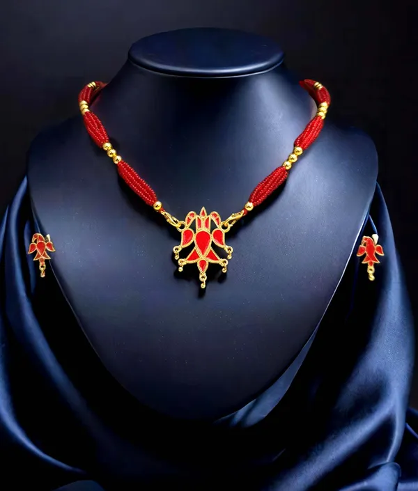Assamese_Traditional_Copper_Based_Henpat_Jewellery_Set