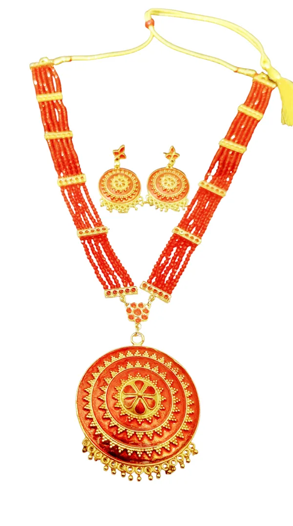 Assamese_Traditional_Copper_Based_Japi_Jewellery_Set