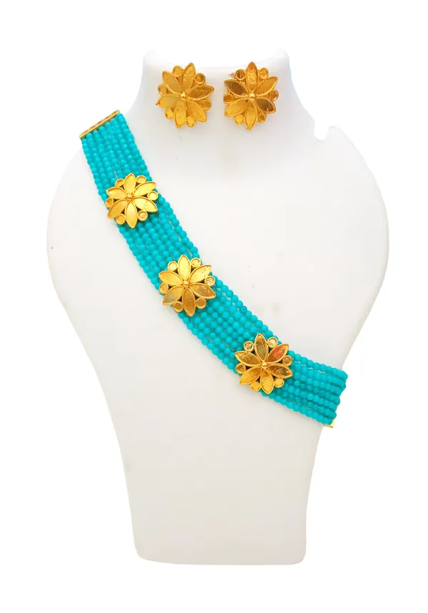 Assamese_Traditional_Copper_Based_Lite_Blue_Japi_Combo_Jewellery_Set