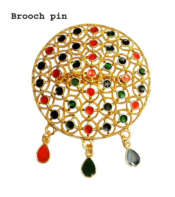 Assamese_Traditional_Copper_Based_Multi_Brooch_Pin