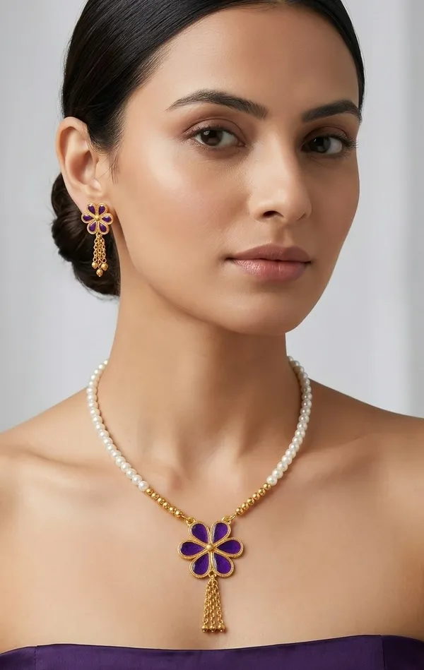 BG_GOLD_Assamese_Traditional_Copper_Based_Purple__Ful_Chain_Moni_Tassel__Jewellery_Set