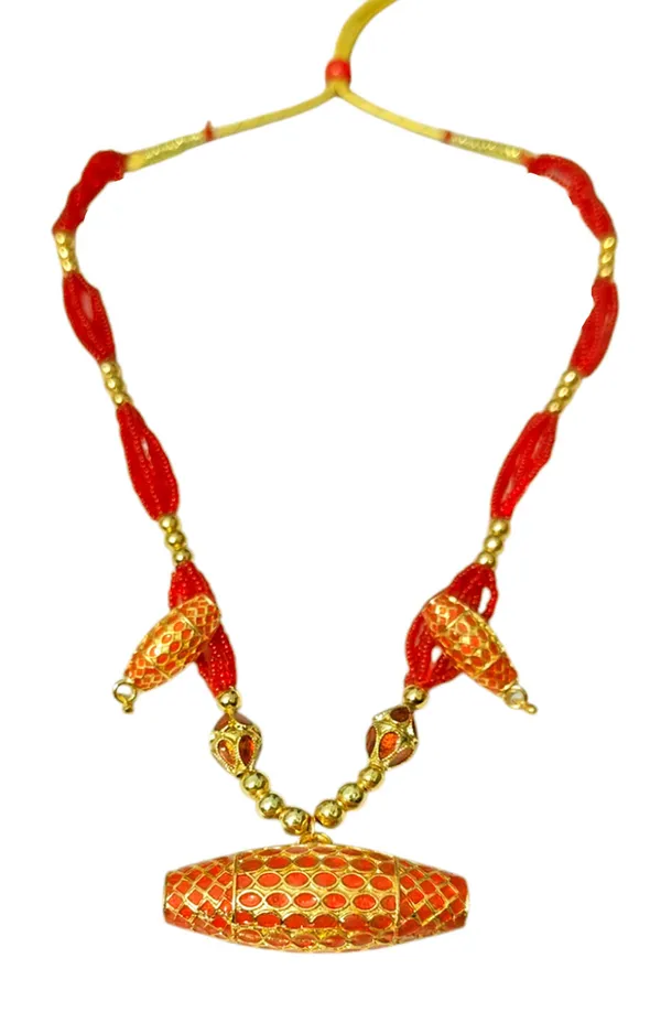 Assamese_Traditional_Copper_Based_Red_Dholbiri_Monimala_Jewellery_Set