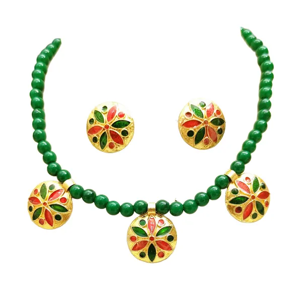 Assamese_Traditional_Copper_Based_Red_Green_Meenakari_Golpata_Set