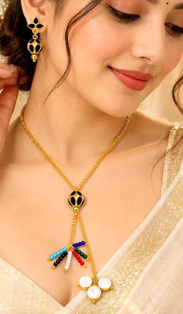 BG_GOLD_Assamese_Traditional_Copper_Based__Black_Monimala_Jhumka_chain_Jewellery_Set