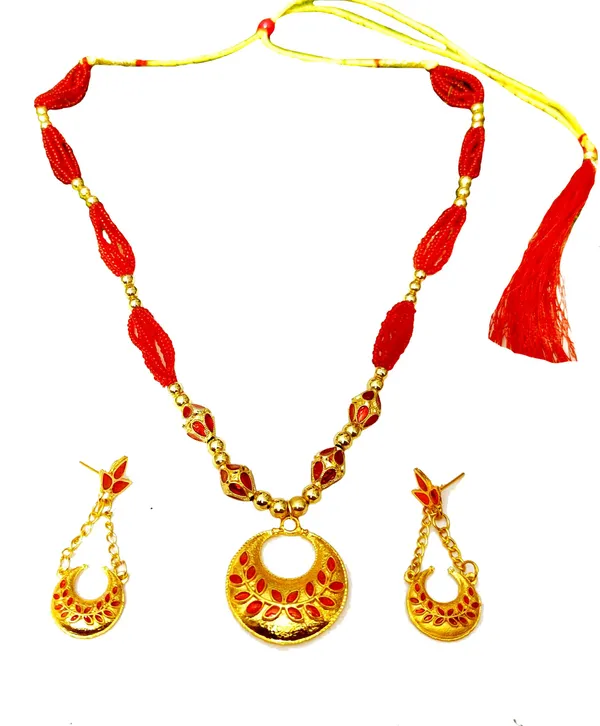 Assamese_Traditional_Copper_Based_Red_4_Monimala_Jewellery_Set