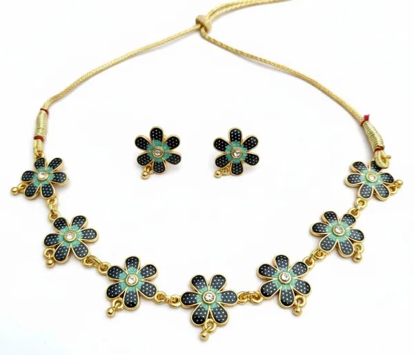 BG_GOLD_Assamese_Traditional_D-Blue_L-Blue__Copper_Based_Golpata_Jewellery_Set