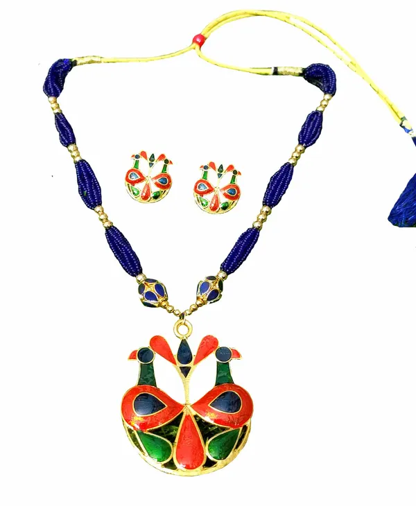 Assamese_Traditional_Jewellery_Multi_Meenakari_Loka_Paro_Monimala_Tassel_Jewellery_Set