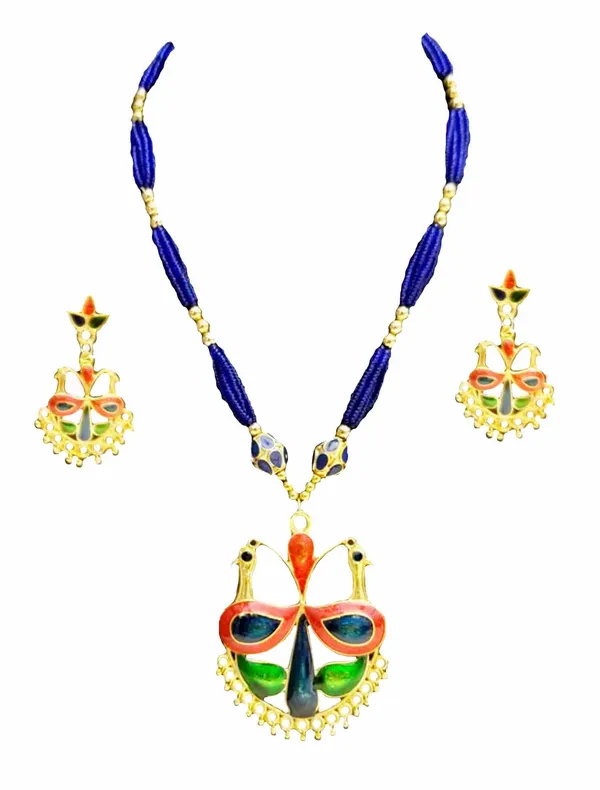Assamese_Traditional_Jewellery_Multi_Meenakari_Loka_Paro_Monimala_Tassel_Jewellery_Set