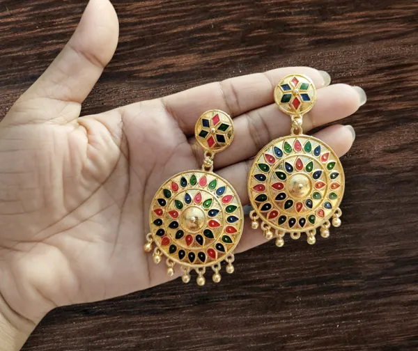 Assamese_Traditional_Multi_Big_Japi_Goti_Chain_Jewellery_Set
