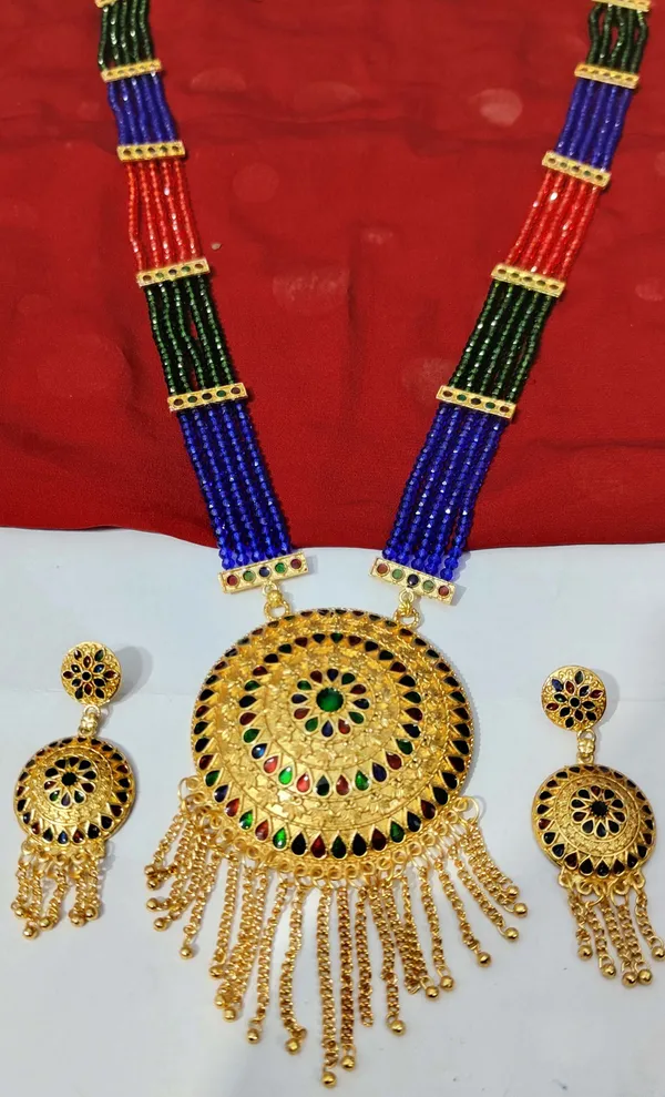 Assamese_Traditional_Multi_Copper_Based_Zalar_Japi_Jewellery_Set