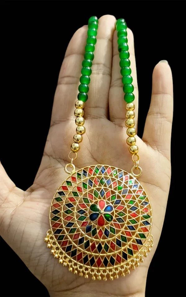 Assamese_Traditional_Multi_Japi_Moni_Tassel_Jewellery_Set