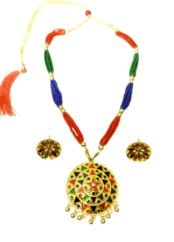 Assamese_Traditional_Multi_Japi_With_Tassel_Jewellery_Set