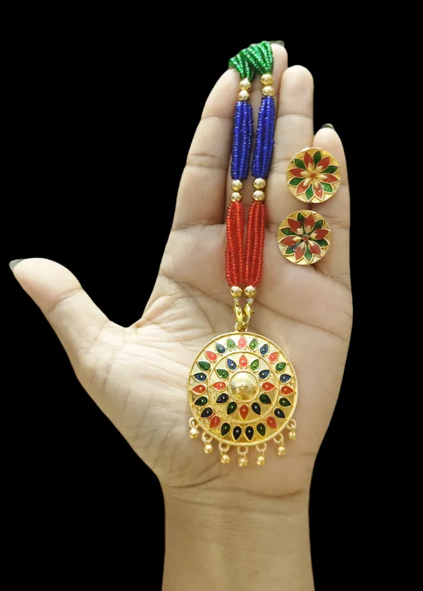 Assamese_Traditional_Multi_Japi_With_Tassel