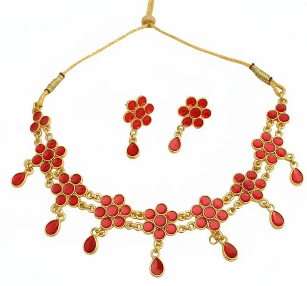 BG_GOLD_Assamese_Traditional_Red_Copper_Based_Golpata_Jewellery_Set