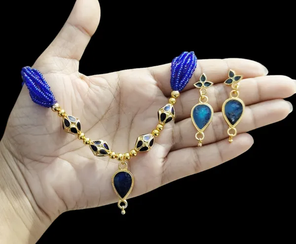 Assamese_Traditional_Blue_Golpata_Locket_4_Monimala_Tassel_Jewellery_Set