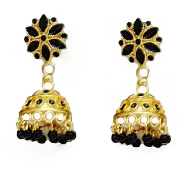 Assamese_Traditional_Copper_Based_Blue_Patti_Jhumka_Earring_Set