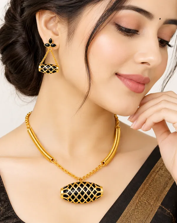 BG_GOLD_Assamese_traditiona_Jewellery_Copper_Based_Black_Dhulbiri_Set__Pipe_Chain_