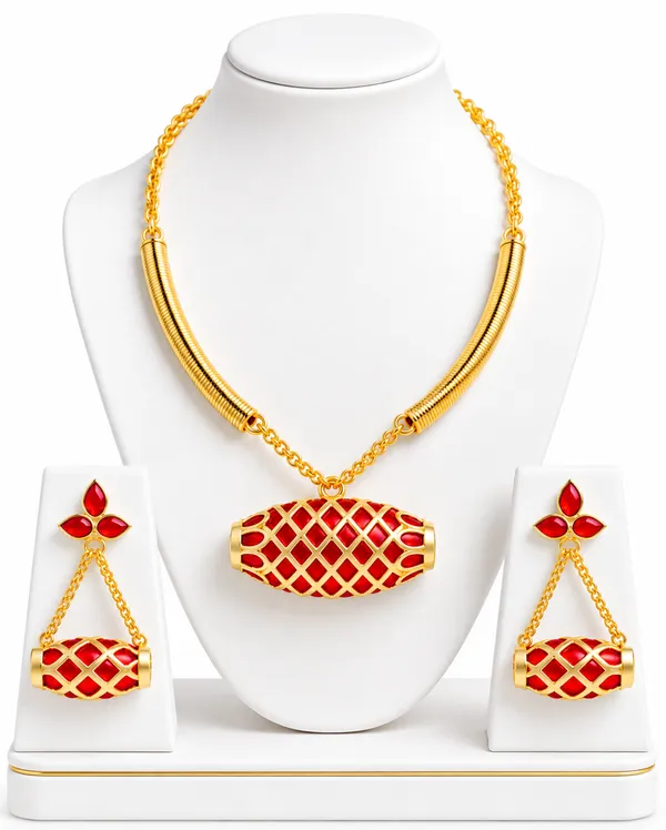 BG_GOLD_Assamese_traditiona_Jewellery_Copper_Based__Red_Dhulbiri_Set__Pipe_Chain_