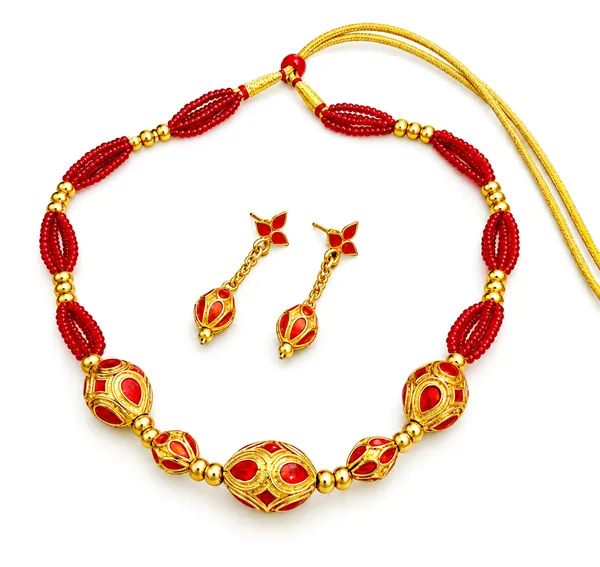 BG_GOLD_Assamese_traditional_Copper_Based_5red_Monimala_Jewellery_Set