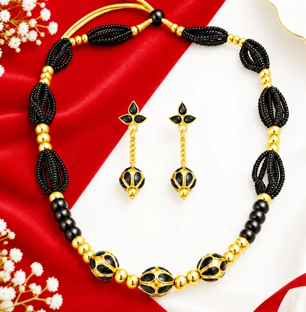 BG_GOLD_Assamese_traditional_Copper_Based_black_MoniMala_Jewellery_Set