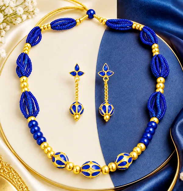 BG_GOLD_Assamese_traditional_Copper_Based_blue__MoniMala_Jewellery_Set
