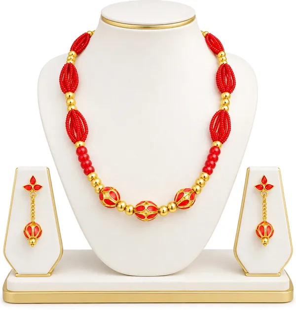 BG_GOLD_Assamese_traditional_Copper_Based_red_Monimala_Jewellery_Set