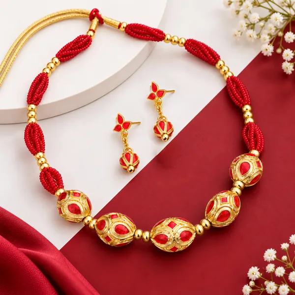 BG_GOLD_Assamese_traditional_Copper_Based_red_Monimala_Jewellery_Set
