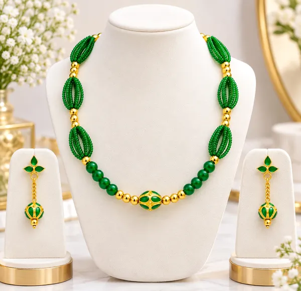 BG_GOLD_Assamese_traditional_copper_based_1_ball_green_monimala_jewellery_set_