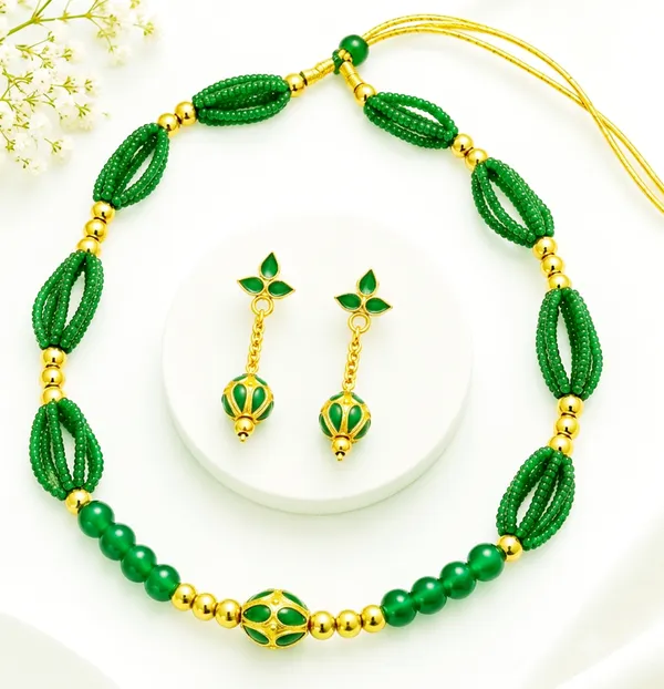 BG_GOLD_Assamese_traditional_copper_based_1_ball_green_monimala_jewellery_set_