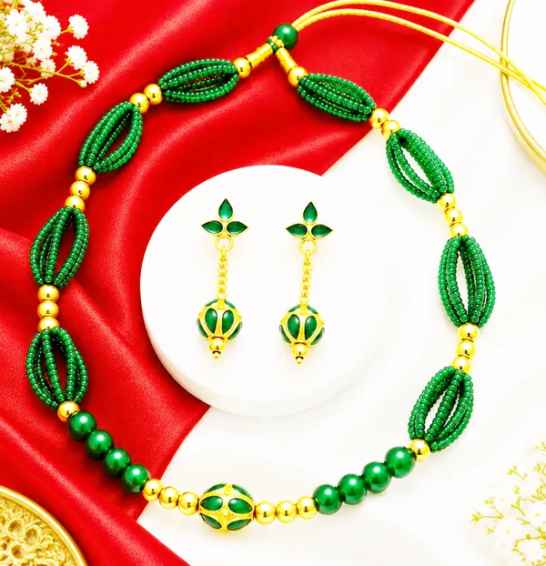 BG_GOLD_Assamese_traditional_copper_based_1_ball_green_monimala_jewellery_set_