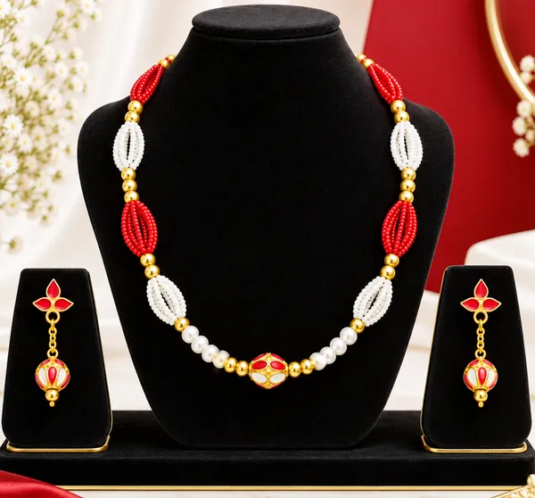 BG_GOLD_Assamese_traditional_copper_based_1_ball_red_withe_monimala_jewellery_set_