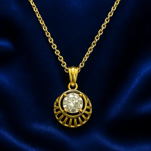 Copper_Based_Stone_Golden_Pendent_(Pack_Of_2)