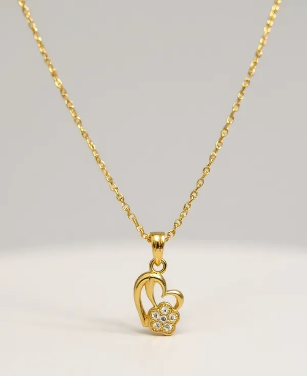 Copper_Based_Stone_Golden_premium_quality_Pendent_chain