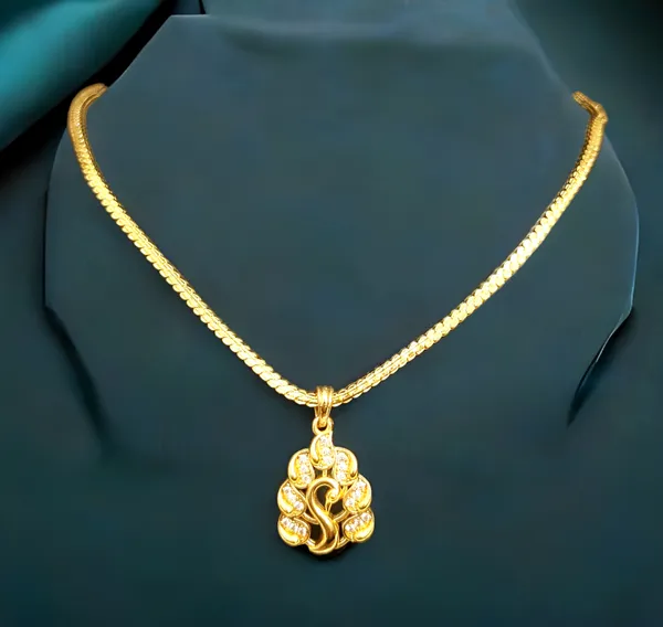 Copper_Based_Stone_Golden_premium_quality_Pendent