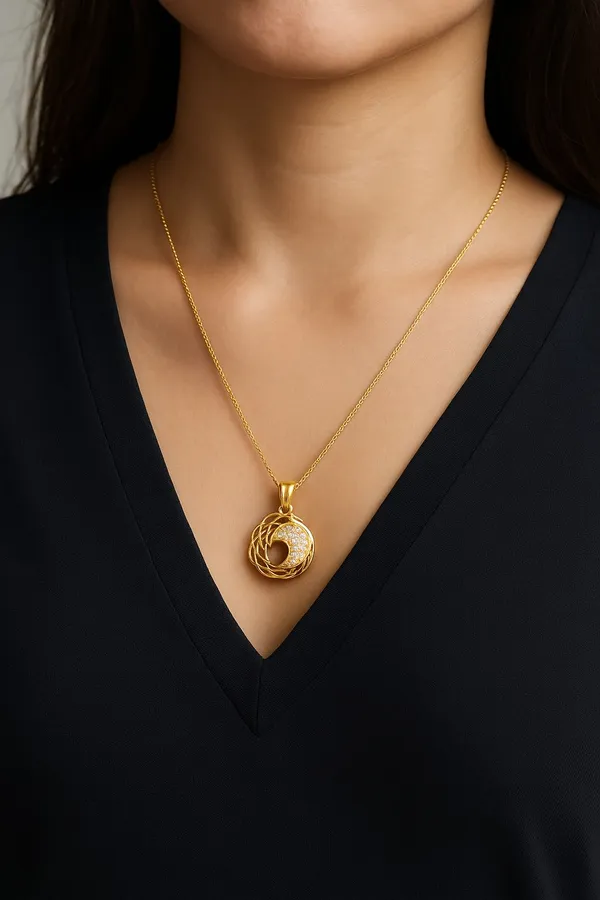 Copper_Based_Stone_Golden_premium_quality_Pendent