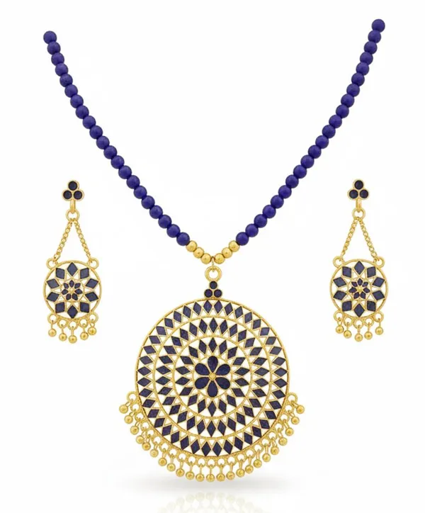 BG_Gold_Assamese_Traditional_Copper_Based__Blue_Japi_Moni_Tassel_Jewellery_Set