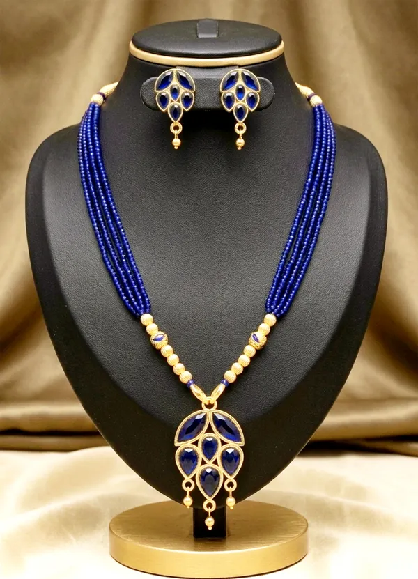 BG__GOLD_Assamese_Traditional_Copper_Based__Blue_Meenakari_Patti_Jewellery_Set
